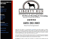 Desktop Screenshot of libertyrunpetresort.com